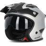 Acerbis Casco Jet  Aria Metallic Argento