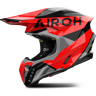 Airoh Casco Cross  Twist 3 King Rosso Lucido