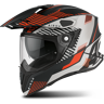 Airoh Casco Adventure  Commander Arancio