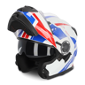 Acerbis Casco Modulare  Serel Bianco-Blu-Rosso