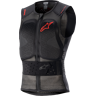 Alpinestars Gilet Protettivo  Nucleon Flex Pro Trasparente Fumo-Rosso-Nero