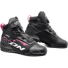 Ixon Scarpe Moto Donna  Ranker WP Nero-Bianco-Fucsia