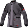 Alpinestars Giacca Moto  Monteira Drystar XF Grigio Scuro-Grigio-Rosso