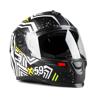 Nexx Casco Integrale  SX.100 Enigma Nero Opaco-Bianco