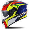 KYT Casco Integrale  NF-R Dalla Porta Rosso-Blu-Giallo