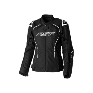 RST Giacca Moto Donna  S1 Tex Nero-Bianco