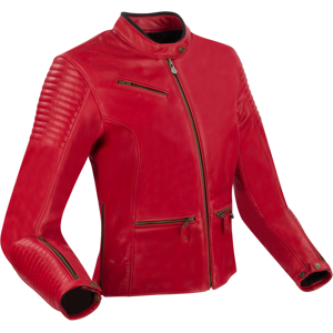 Segura Giacca Moto Donna  Curve Rossa