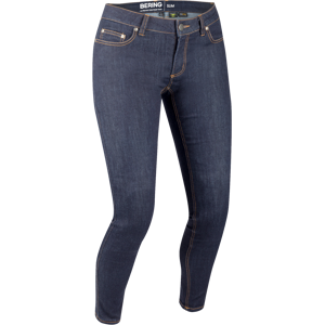 Bering Pantaloni Moto Donna  Trust Slim Blu