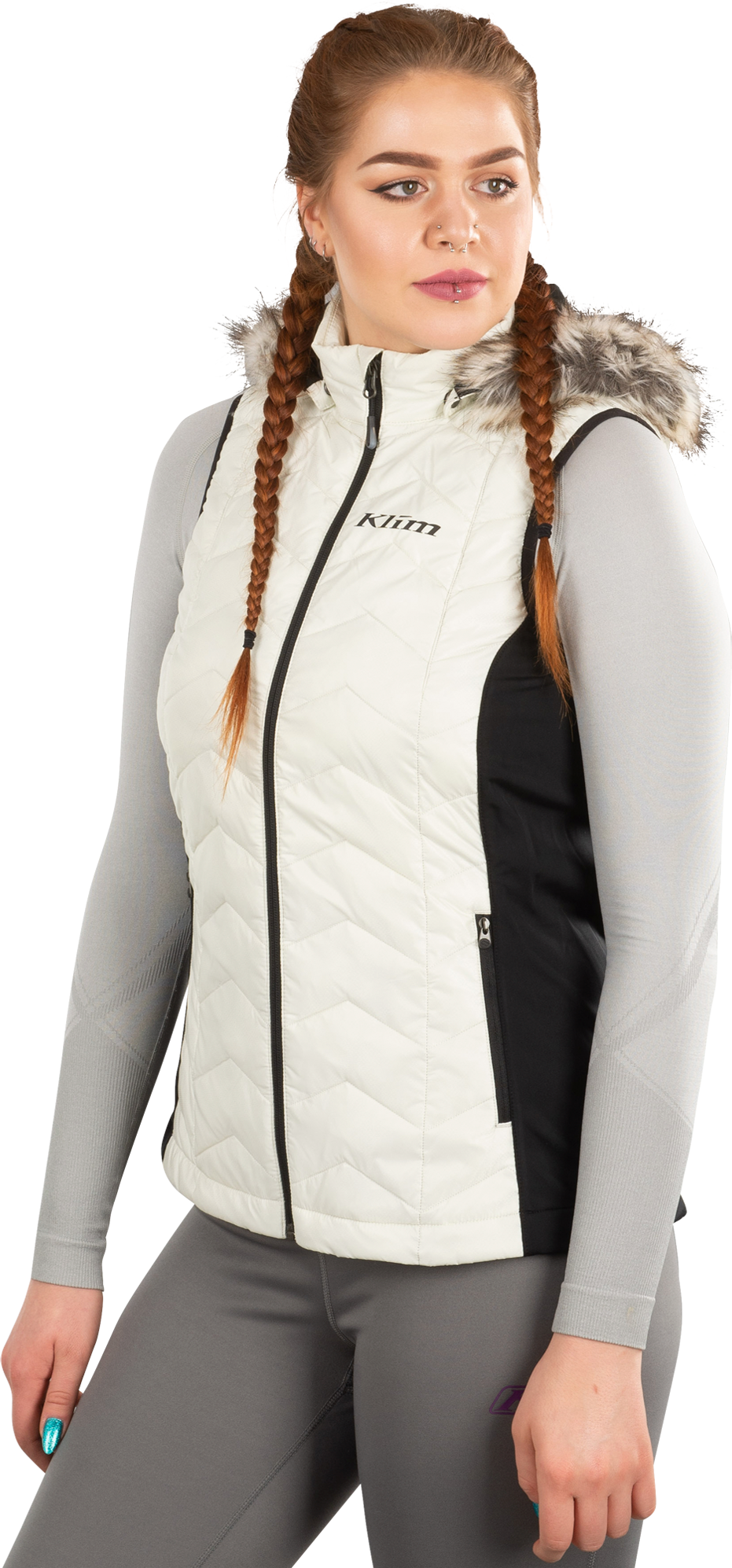 KLIM Gilet Donna  Arise Crema