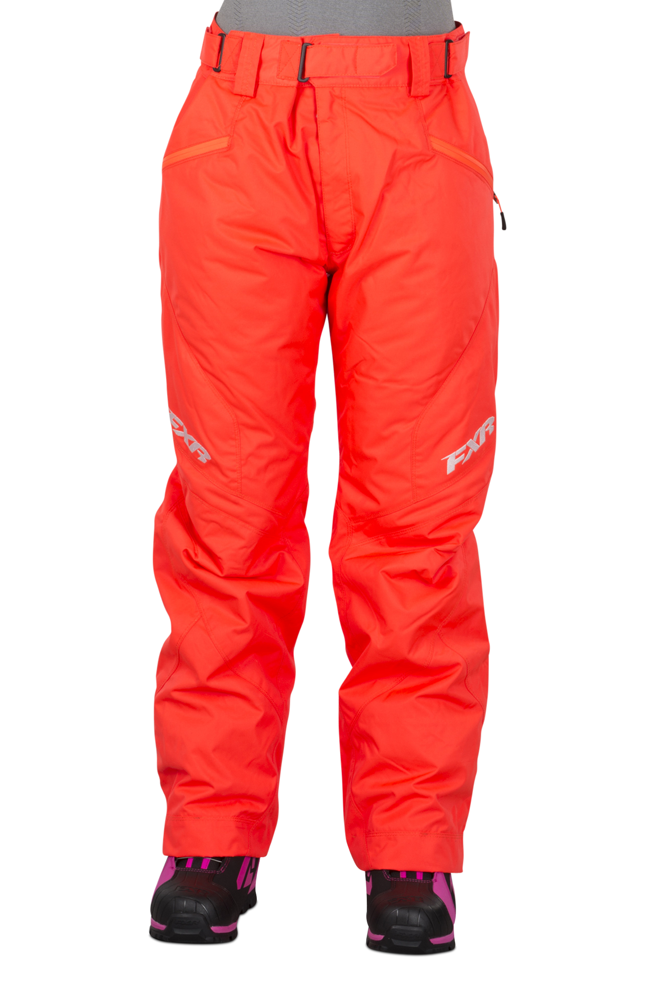 FXR Pantaloni Donna  Fresh Electric Tangerine