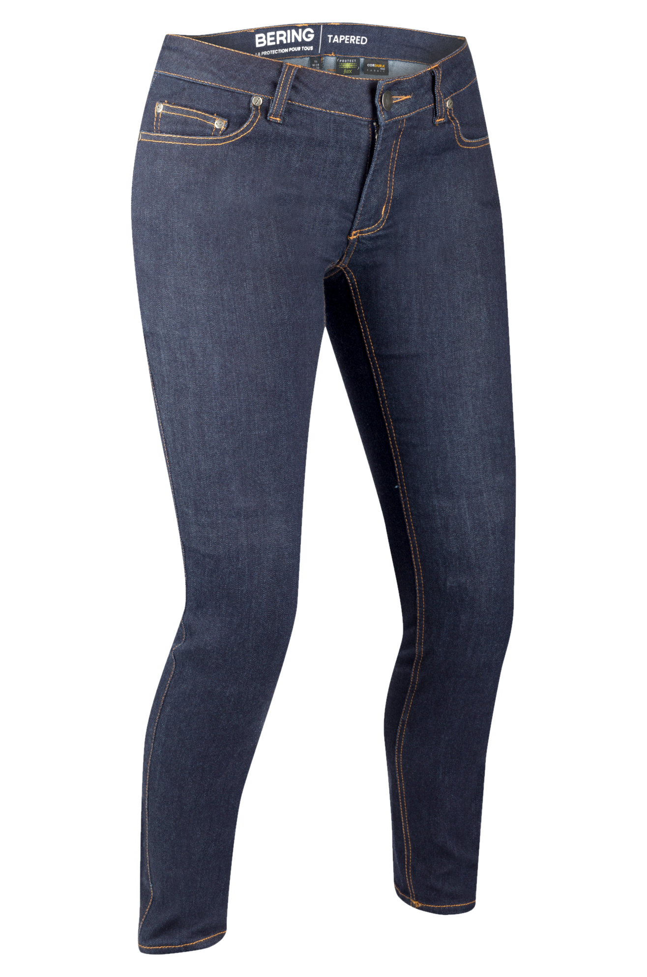 Bering Pantaloni Moto Donna  Trust Tapered Blu