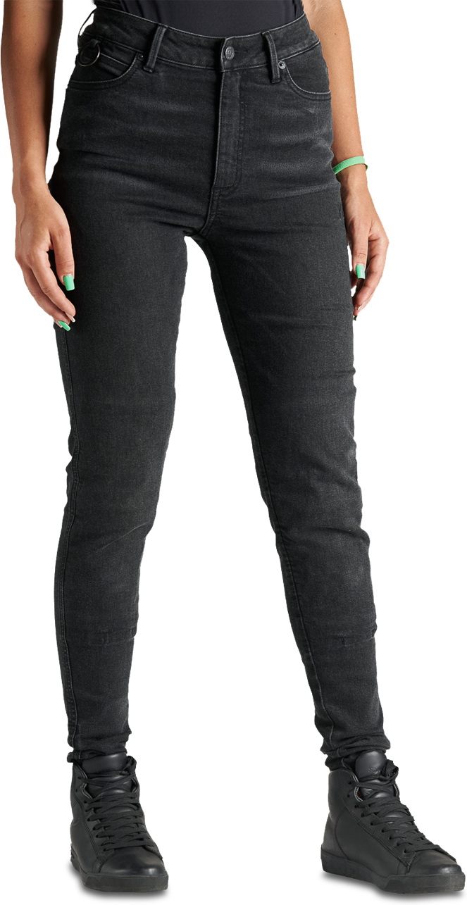 Pando Moto Jeans Moto Donna  Kusari Cor 01 Neri