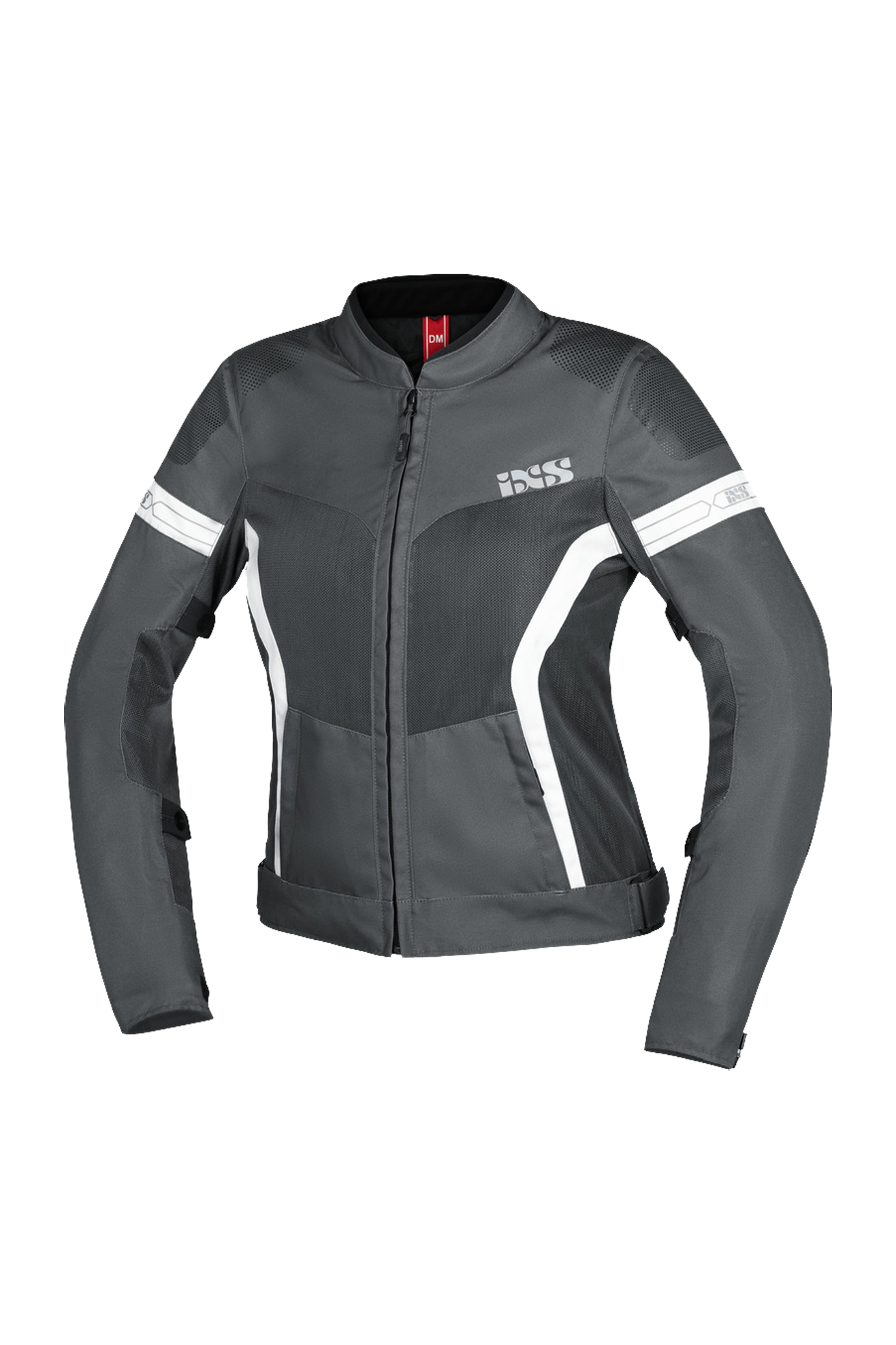 iXS Giacca Moto Donna  Sport Trigonis-Air Grigio-Bianco