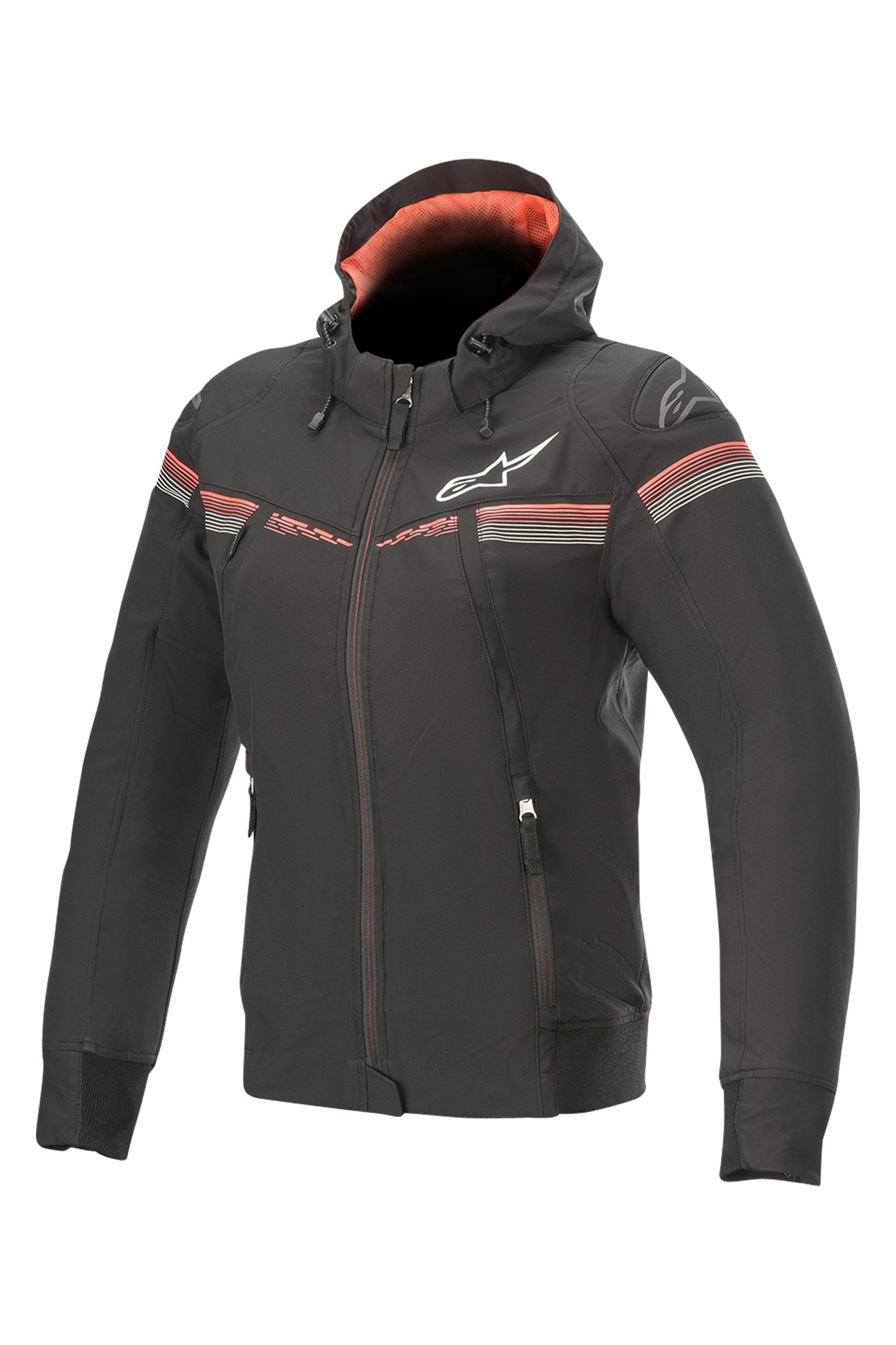 Alpinestars Giacca Donna  Stella Sektor V2 Tech Nero-Corallo Alpinestars Giacca Donna  Stella Sektor V2 Tech Nero-Corallo