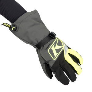 KLIM Guanti Motoslitta  ate Gauntlet Fluo