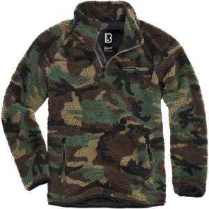 Brandit Giacca  Teddyfleece Troyer Woodland