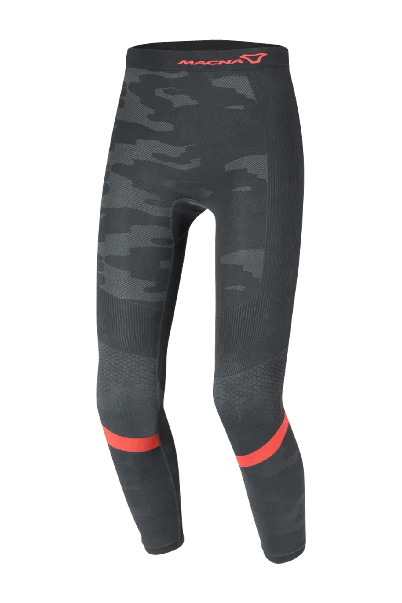 Macna Pantaloni Intimi  Baselayer All-season Nero-Grigio-Rosso