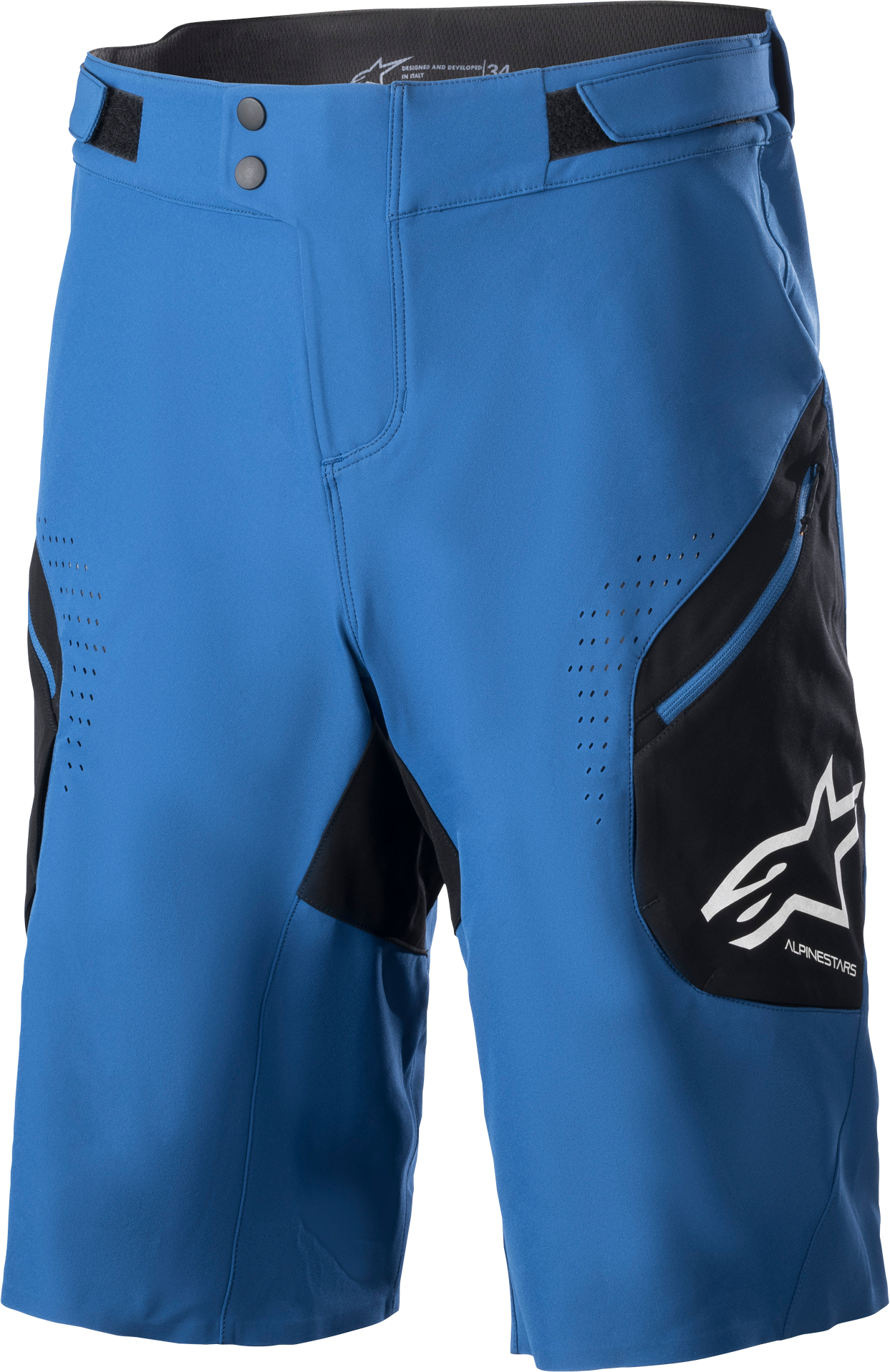 Alpinestars Pantaloncini MTB  Alps 8 V2 Blu-Nero