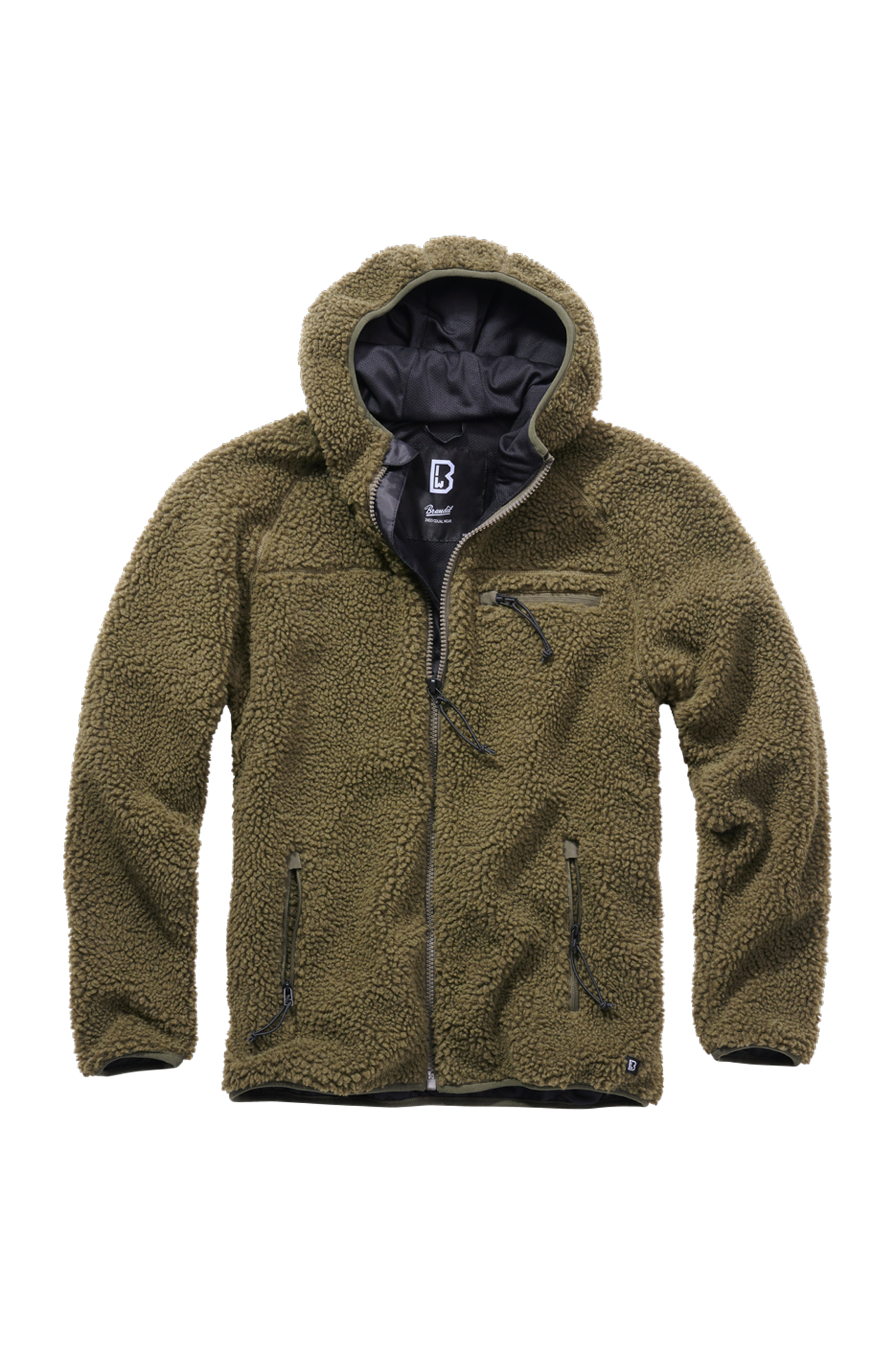 Brandit Giacca  Teddyfleece Worker Oliva