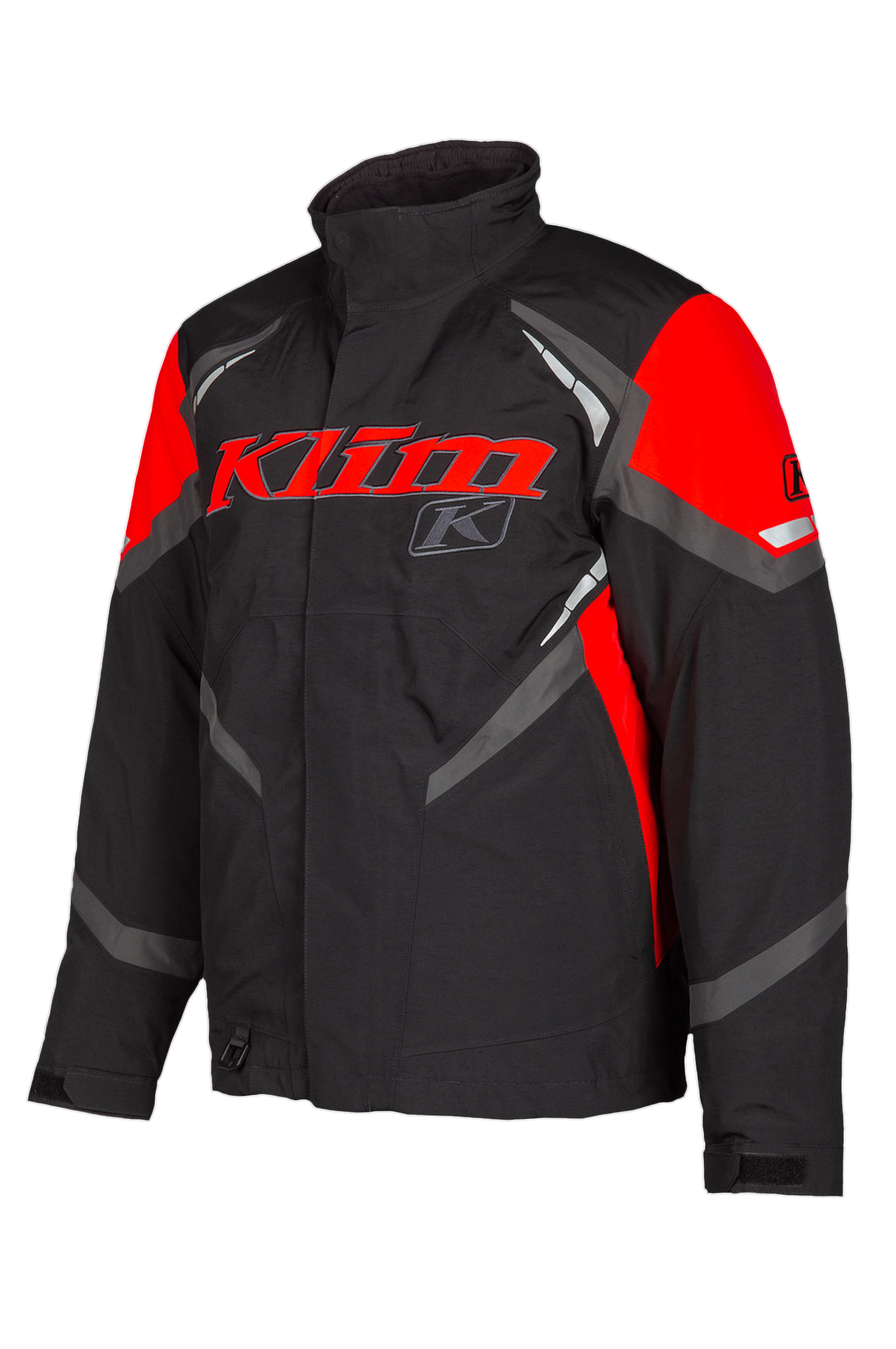 KLIM Giacca Snow  Keweenaw Nero-Rosso