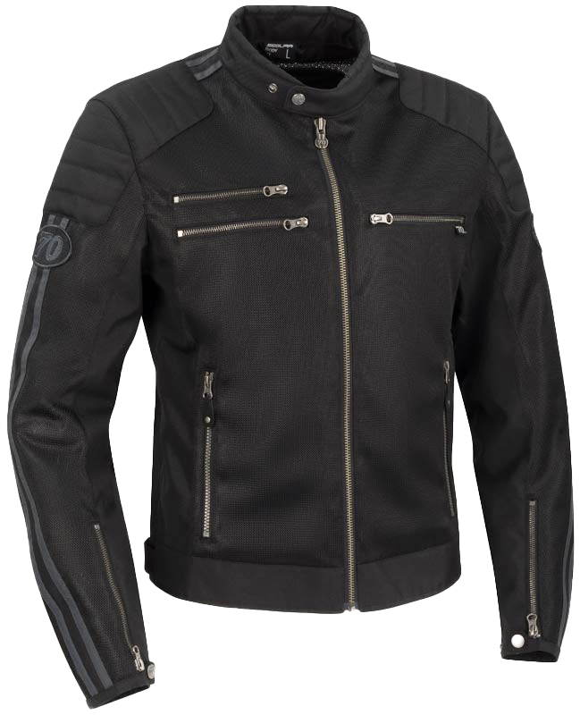 Segura Giacca Moto  Ventura Vented Nero-Grigio