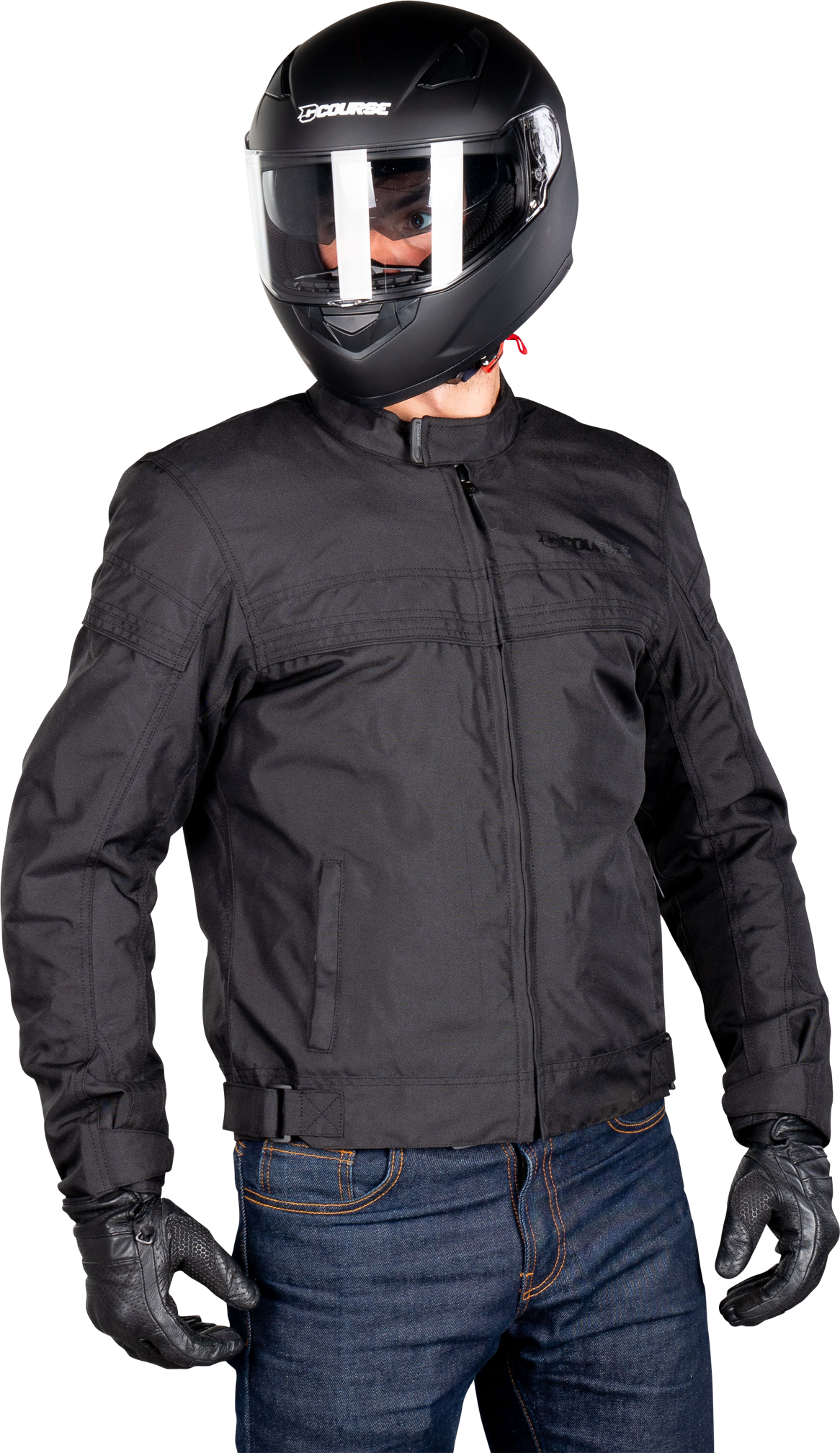 Course Giacca Moto  Two Seasons Stealth-Nero