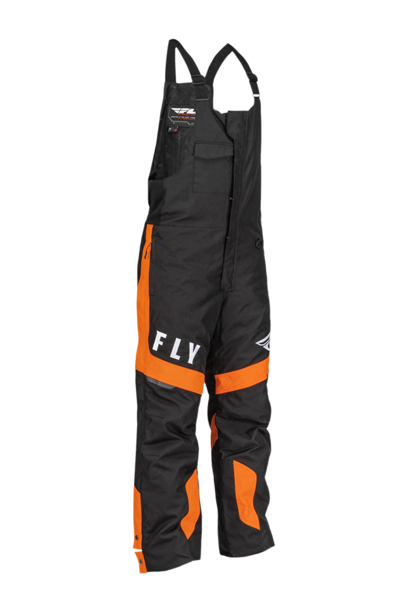 FLY Racing Salopette  OUTPOST Bib Arancio-Nero