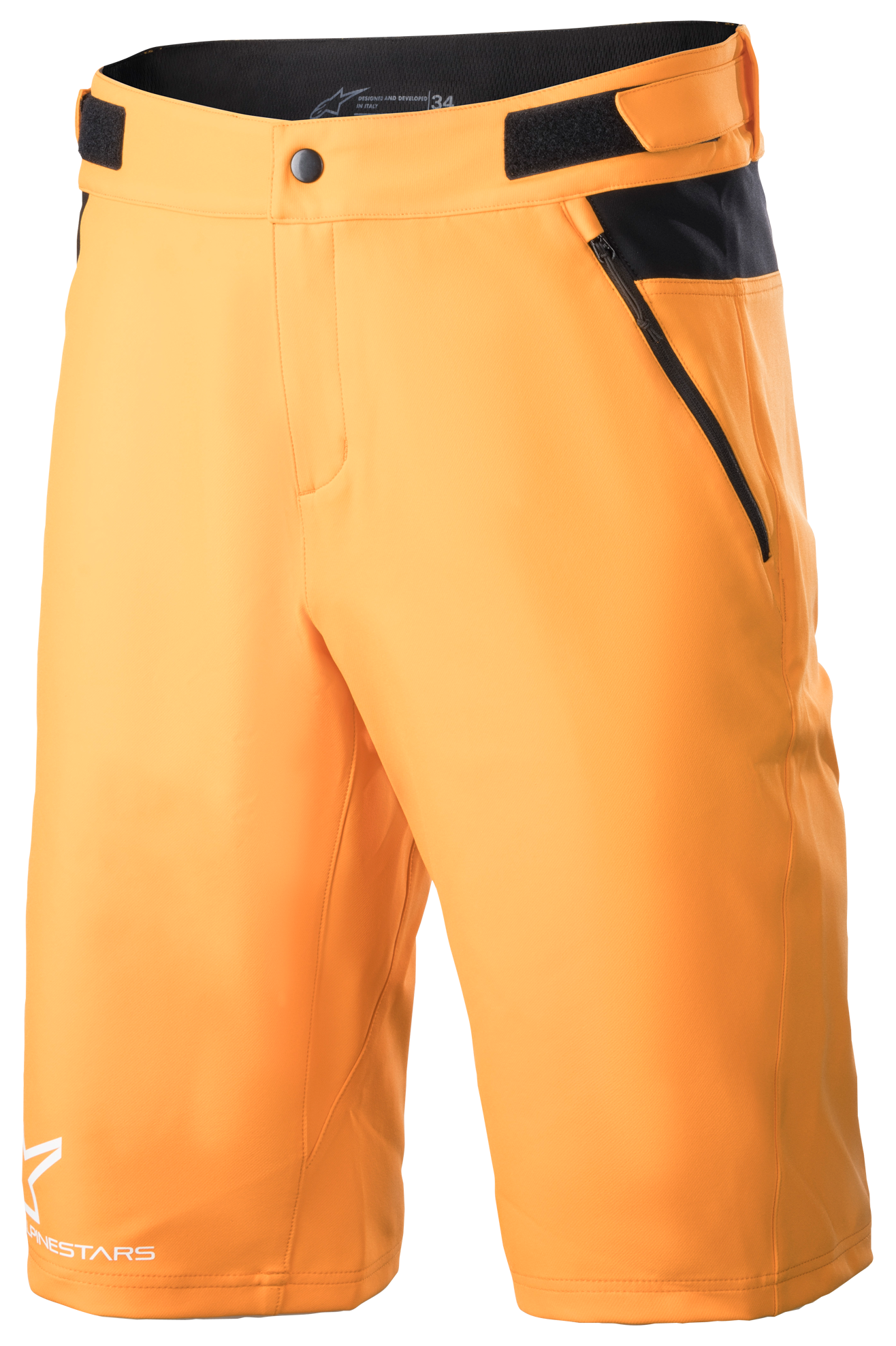 Alpinestars Pantaloncini MTB  Alps 4 Tangerine-Nero