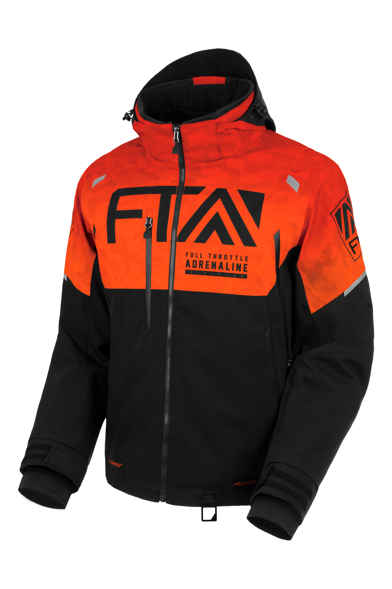 FTA Giacca Snow  Hyper F.A.S.T 2-In-1 Arancio-Camo