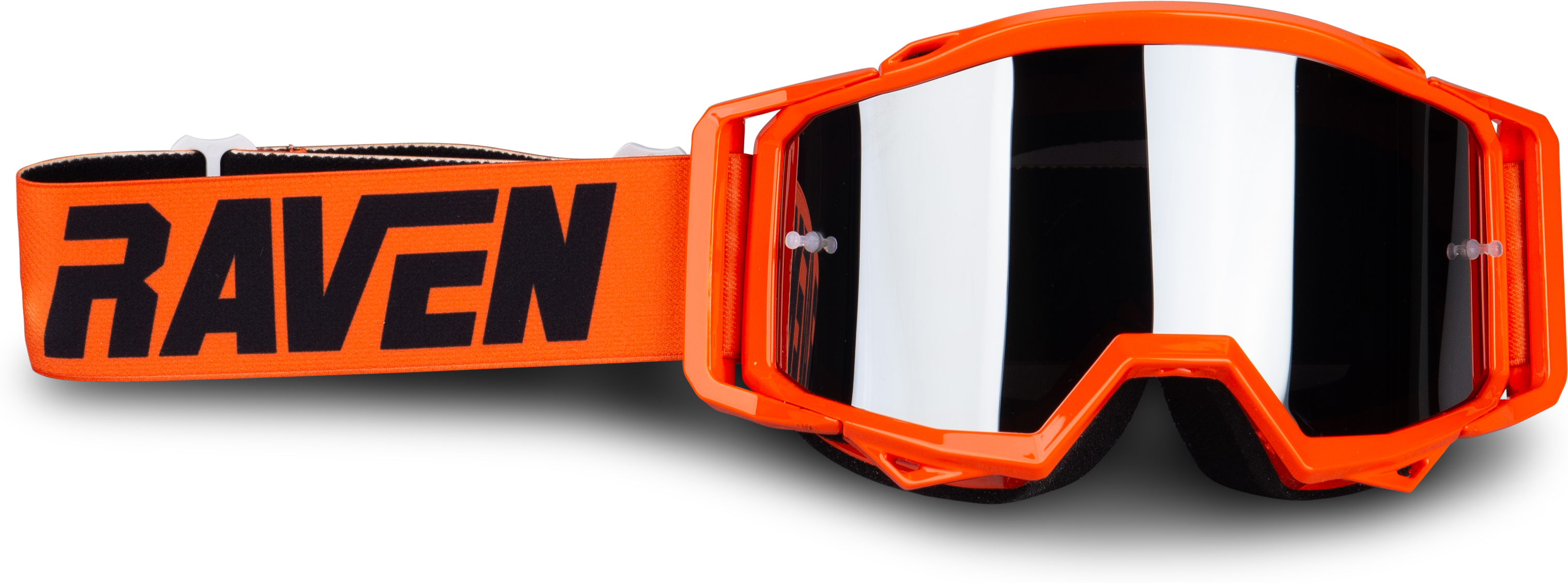 Raven Maschera Cross  Sniper Arancio-Nero