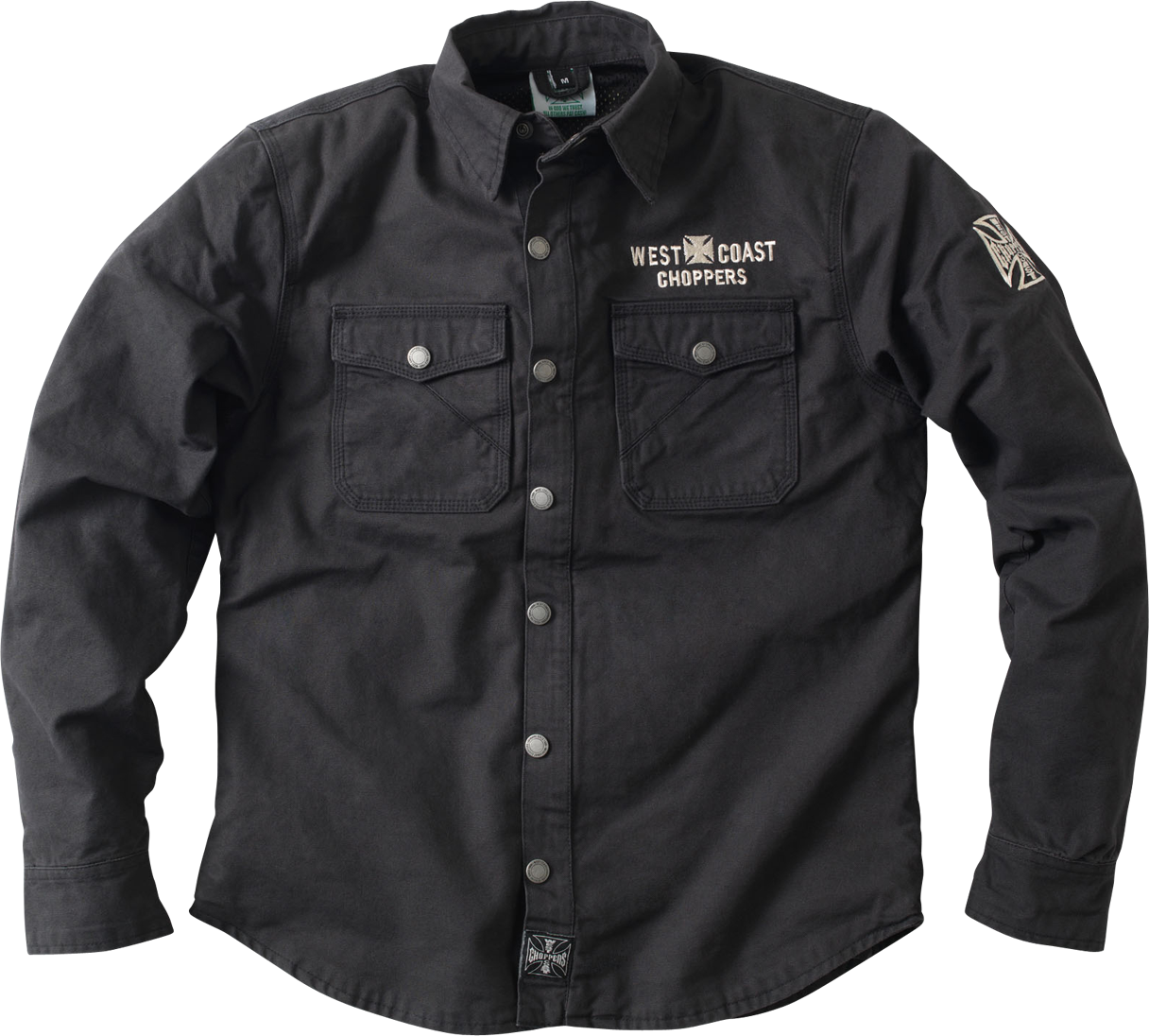 West Coast Choppers Camicia  Forged Nera