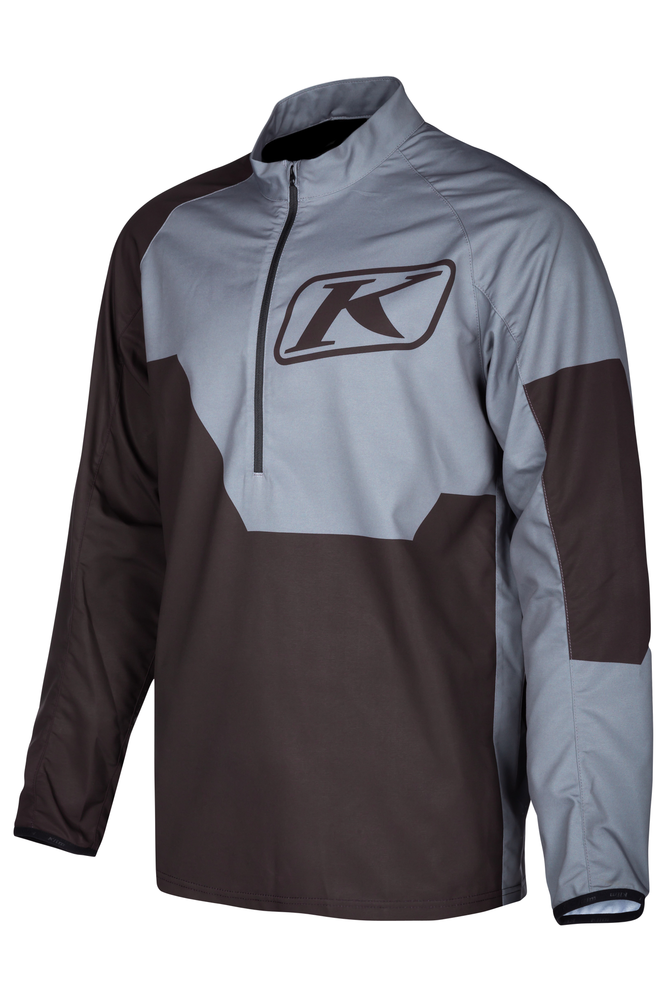 KLIM Maglia  Revolt 1/4 Zip Nero-Castlerock