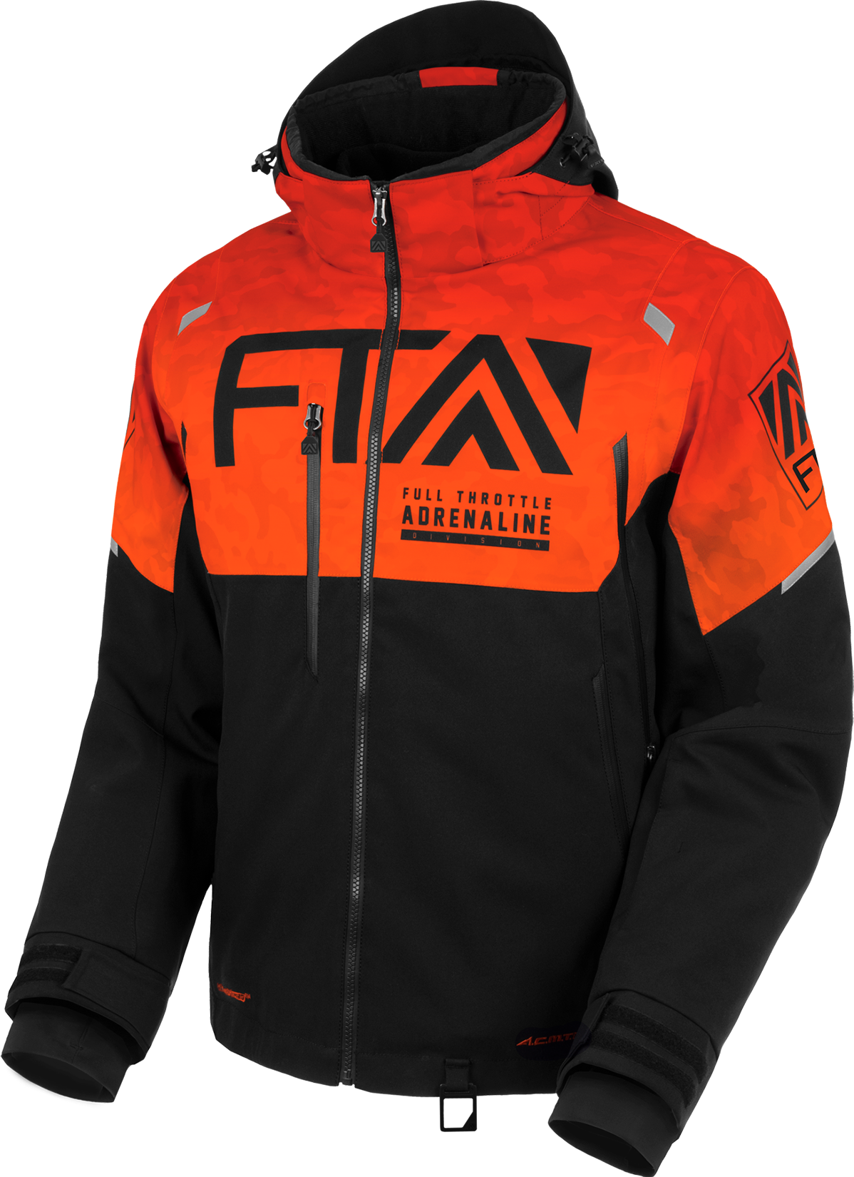 FTA Giacca Snow  Hyper 2-In-1 Arancio-Camo