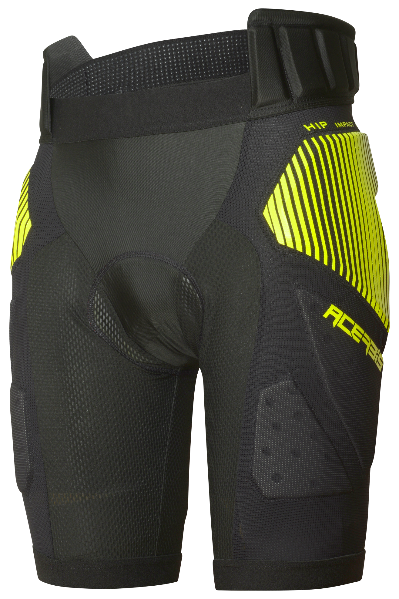 Acerbis Pantaloncini Protettivi  Rush Nero-Giallo