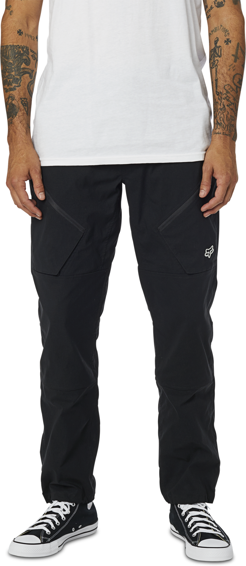 FOX Pantaloni Cargo  Racing Alpha Neri