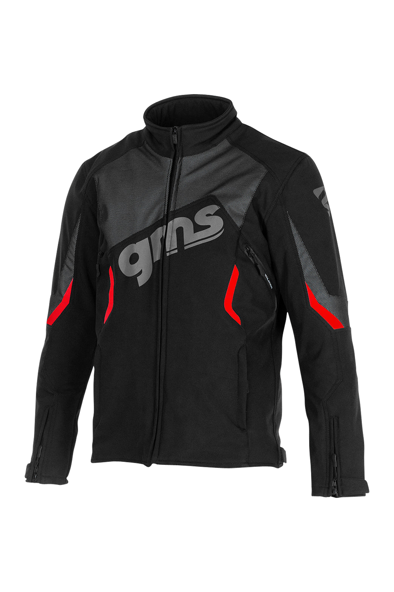 GMS Giacca  Softshell Arrow Rosso-Nero