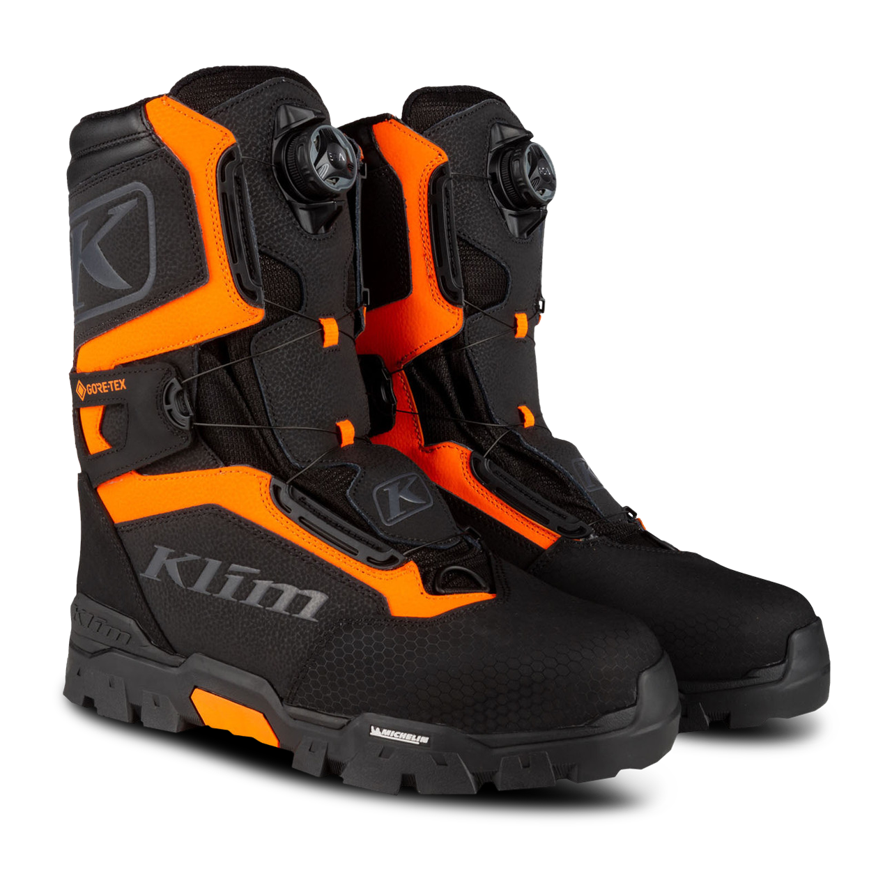 KLIM Stivali Motoslitta  Klutch GTX BOA Strike Arancio