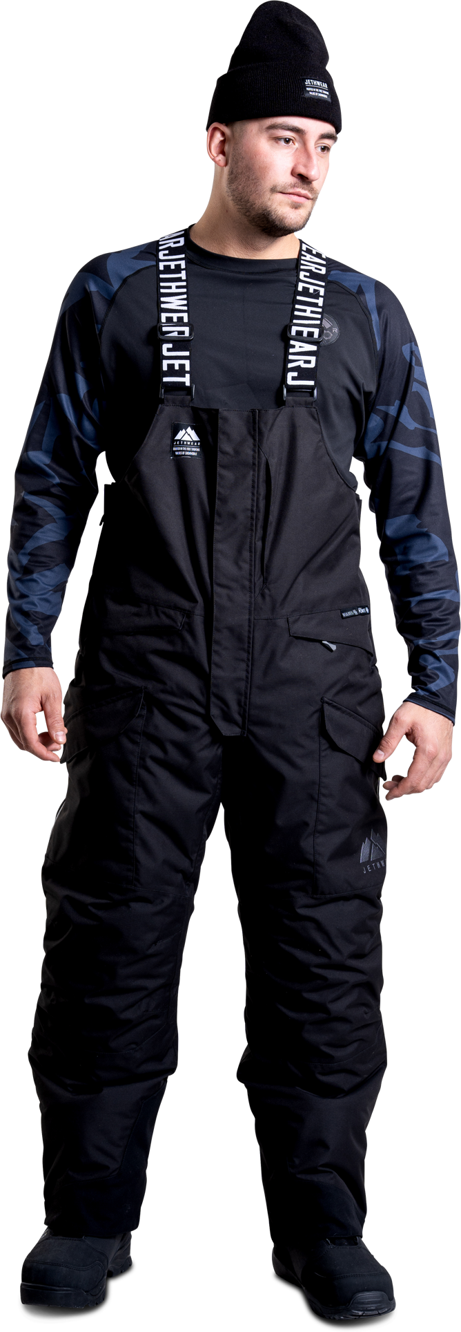 JETHWEAR Salopette Snow  Pro Bib Shell Nera