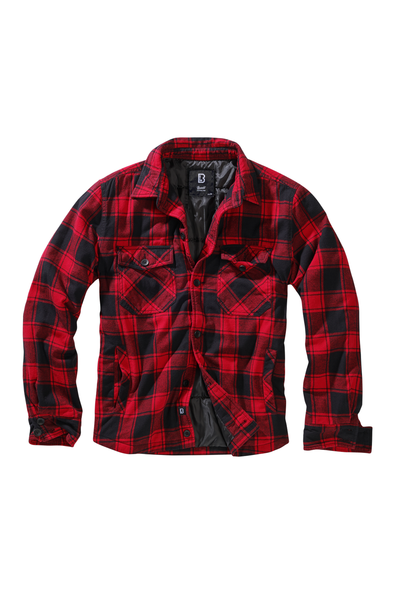 Brandit Giacca  Lumber Rosso-Nero