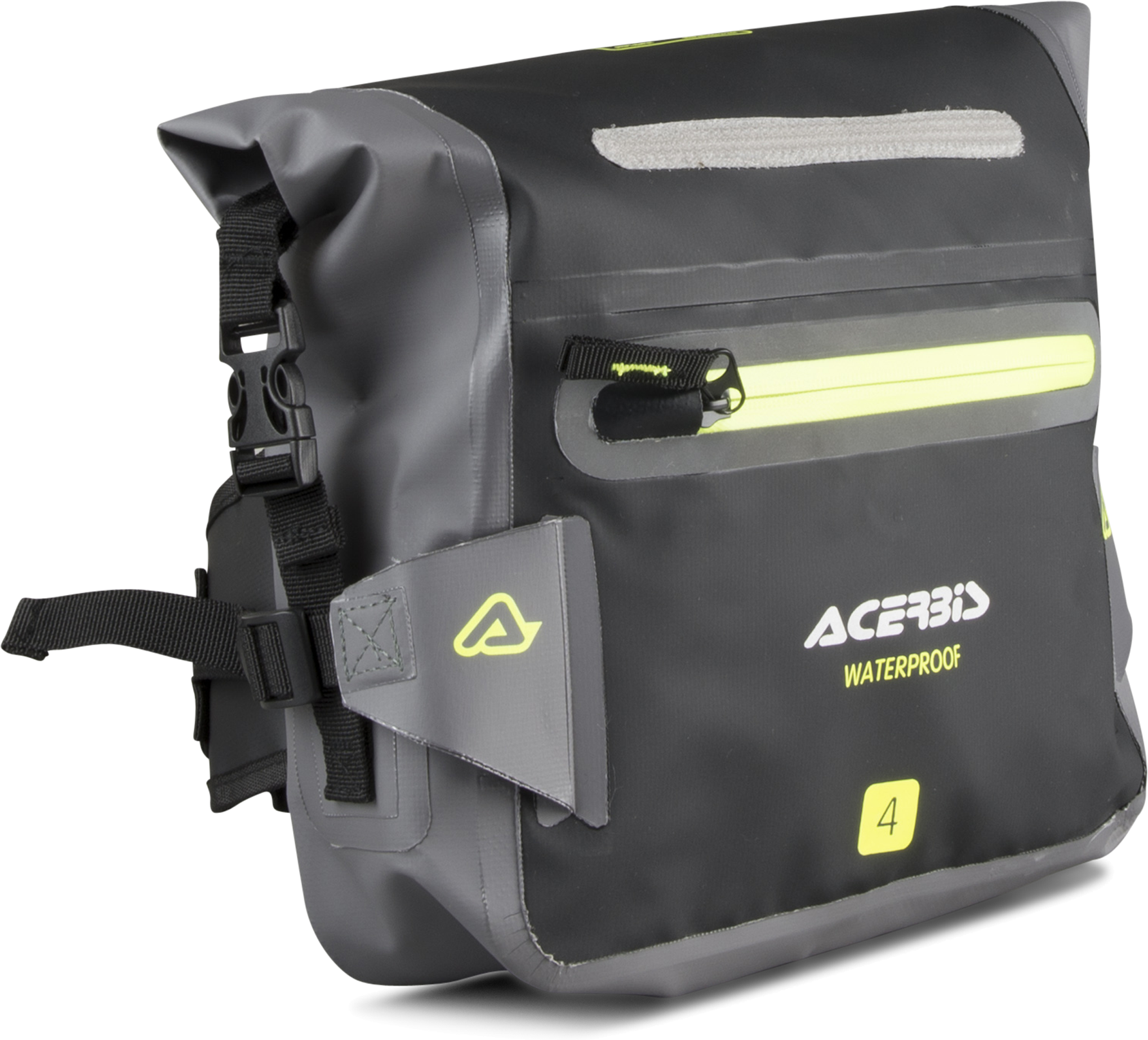 Acerbis Marsupio  Resistende all'Acqua 4L Nero-Grigio