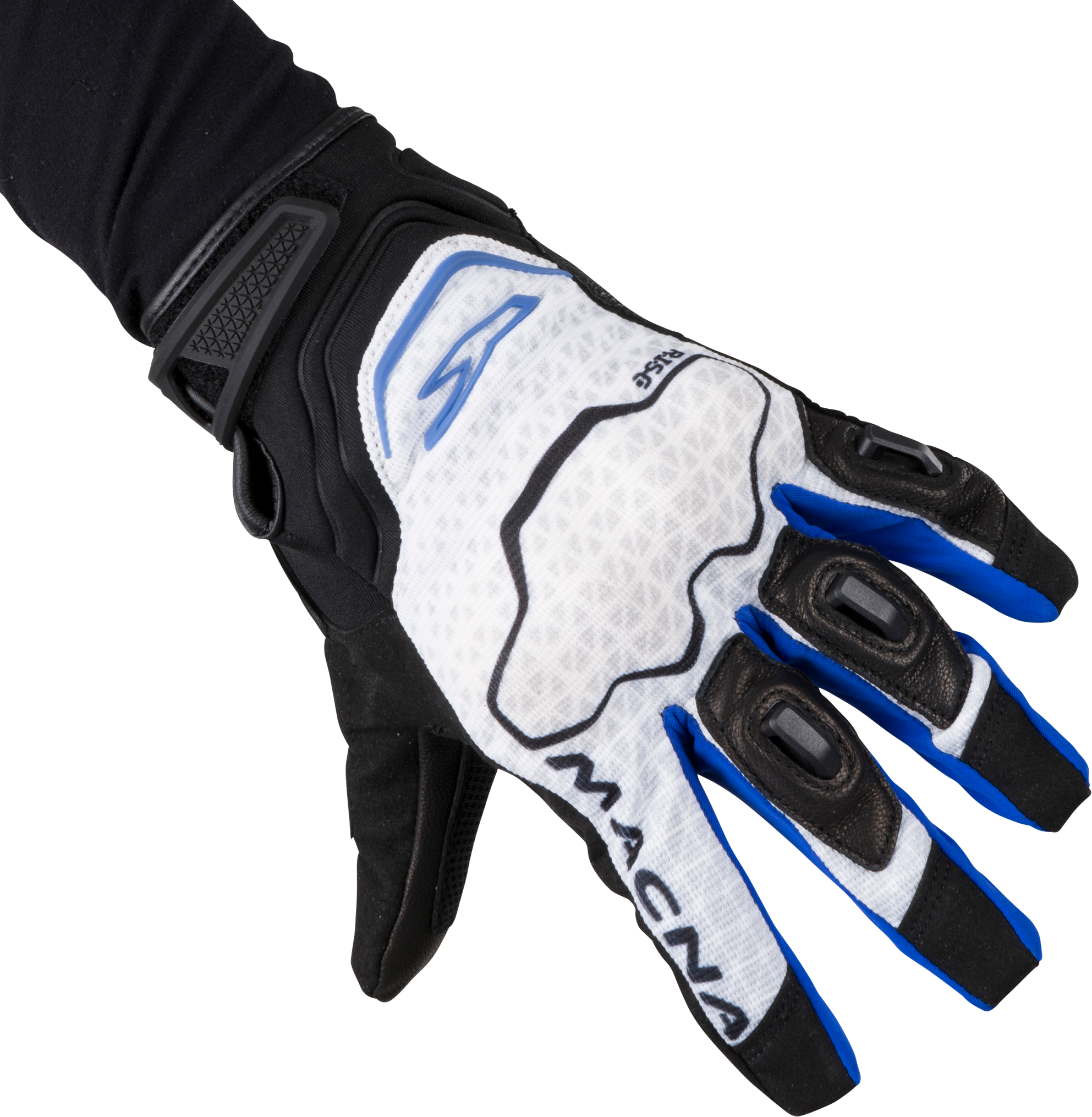 Macna Guanti  Assault Nero-Blu Macna Guanti  Assault Nero-Blu