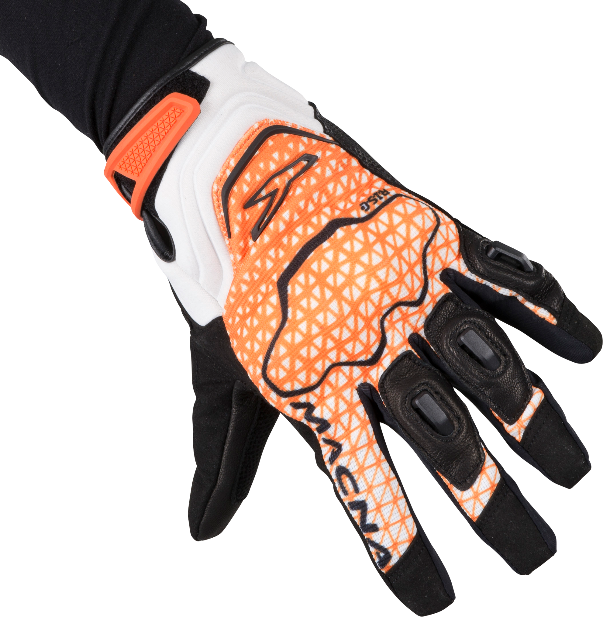 Macna Guanti  Assault Nero-Arancio Macna Guanti  Assault Nero-Arancio