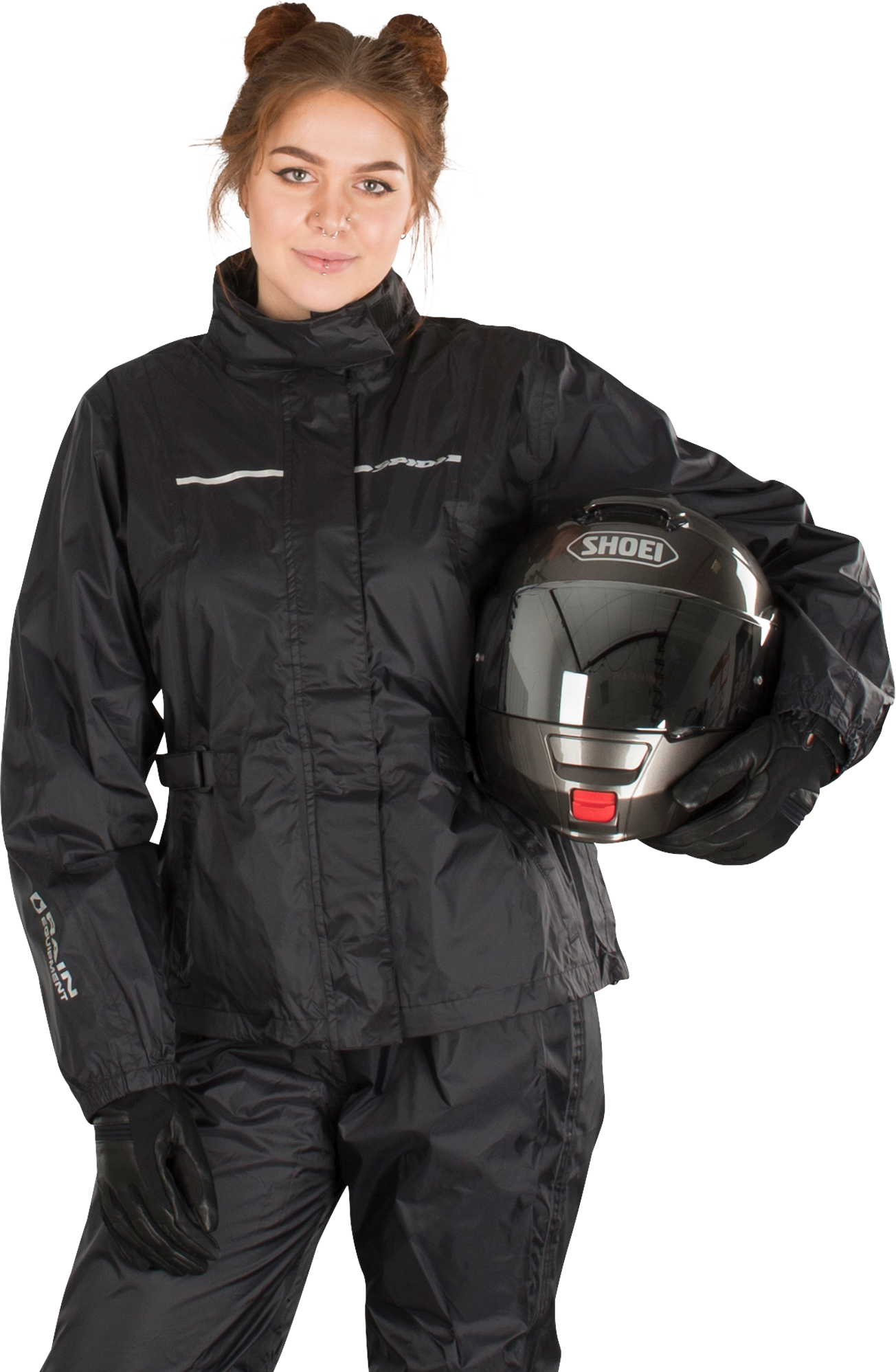 Spidi Tuta Antipioggia Donna  Touring Nero Spidi Tuta Antipioggia Donna  Touring Nero