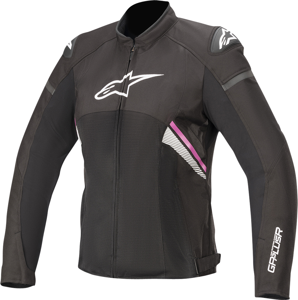 Alpinestars Giacca Moto Donna  Stella T-GP Plus R V3 Air Nero-Bianco-Rosa