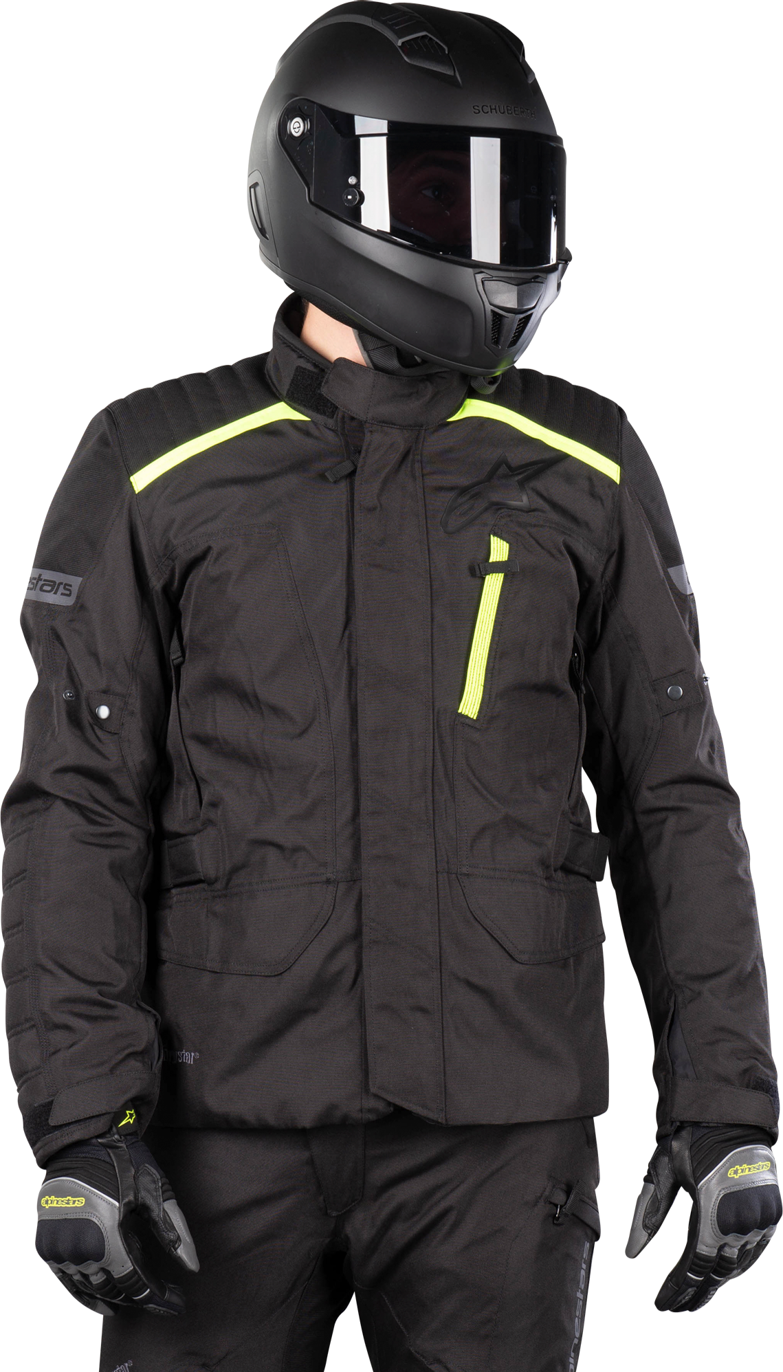 Alpinestars Giacca Moto  Gravity Drystar Nero-Giallo Fluo Alpinestars Giacca Moto  Gravity Drystar Nero-Giallo Fluo