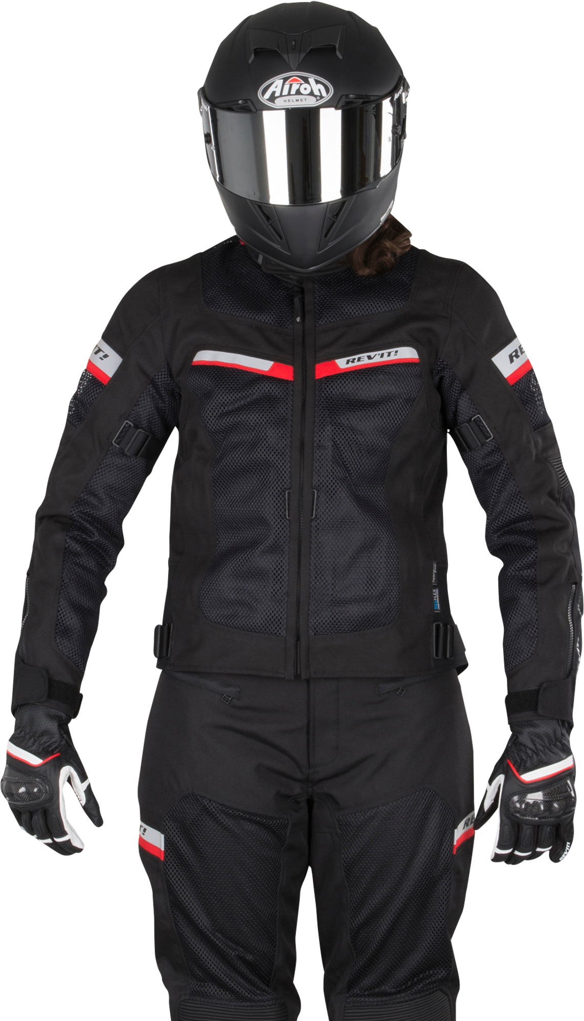 REV'IT! Giacca moto Donna  Tornado 2 Nero REV'IT! Giacca moto Donna  Tornado 2 Nero