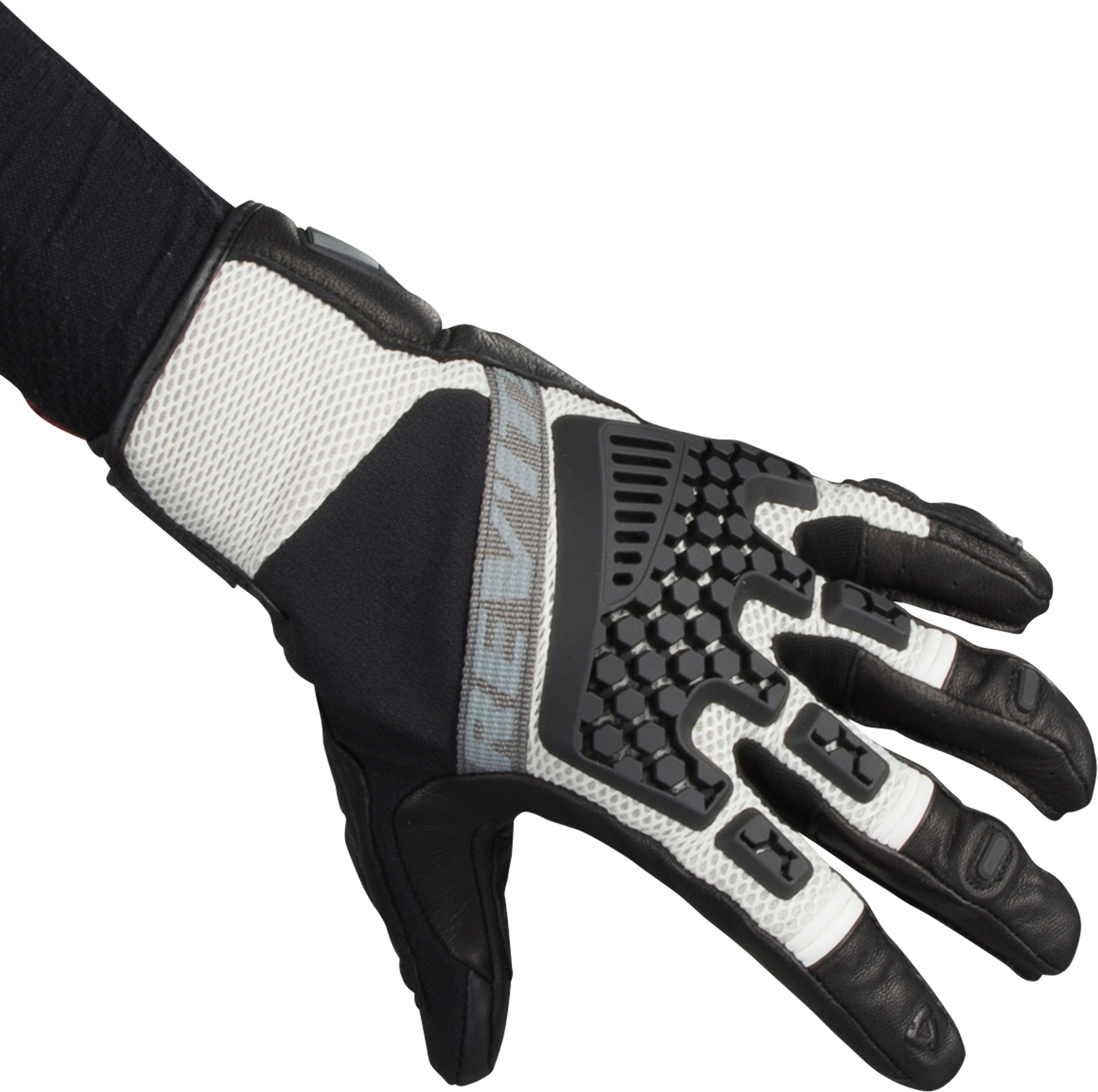 REV'IT! Guanti  Sand 3 Nero-Argento REV'IT! Guanti  Sand 3 Nero-Argento