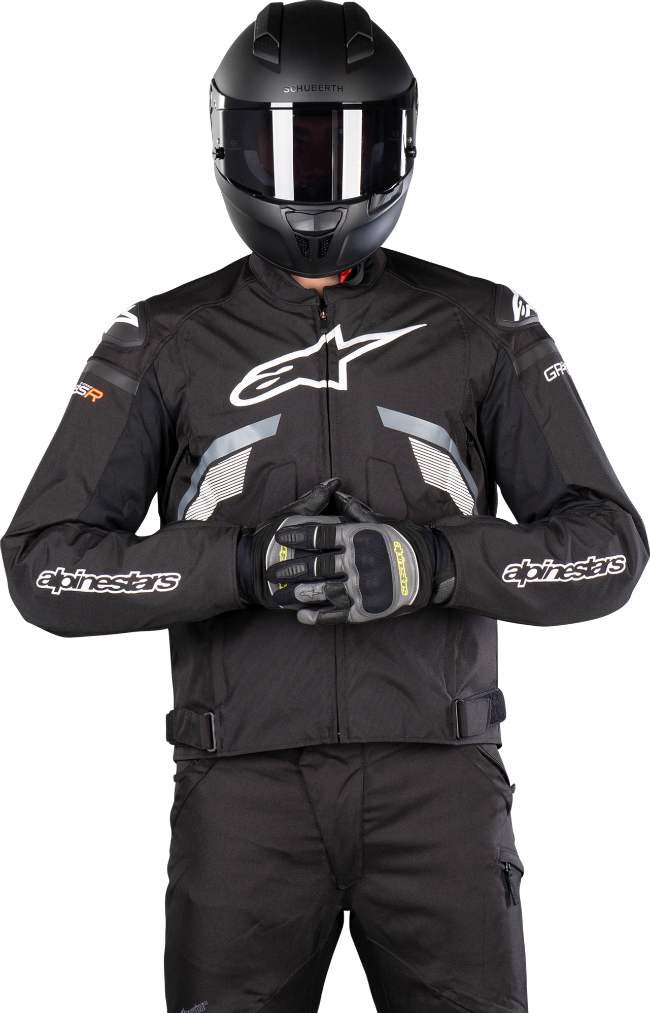 Alpinestars Giacca Moto  T-GP Plus R V3 Nero-Grigio-Bianco Alpinestars Giacca Moto  T-GP Plus R V3 Nero-Grigio-Bianco