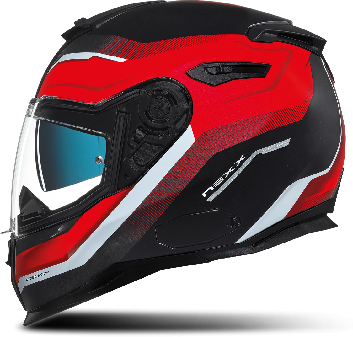 Nexx Casco Integrale  SX.100 Mantik Rosso-Grigio