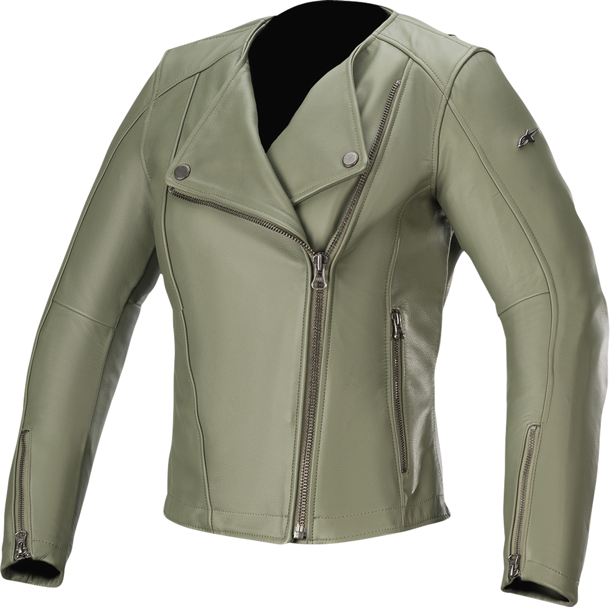 Alpinestars Giacca Moto Donna  Alice Verde Militare